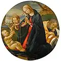 The Holy Family with Saint John, 1470s (private collection)