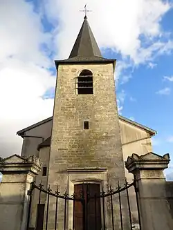 The church in Jaillon