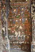 Painting of Tirthankaras at the Bazaar Temple