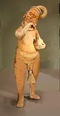 A drunkard, 400–800 AD.