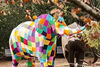 Artwork at the zoo