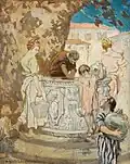 M. Jean McLane, Venetian Well, 1907