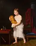 Letizia Murat carrying a bust of her oncle Napoleon, circa 1806 (Ajaccio, Musée Fesch)
