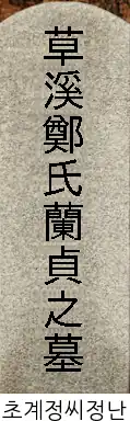 Tomb of Jeong Nan Jeong