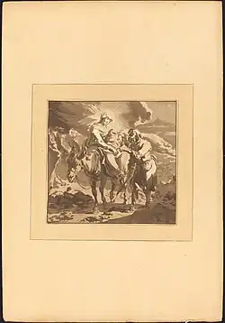The Flight into Egypt (after Nicolaes Pietersz Berchem)