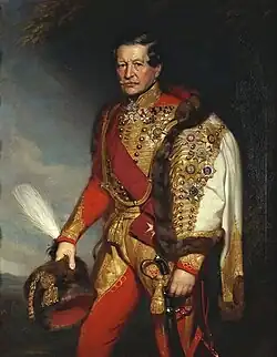 Portrait of Count Mensdorff-Pouilly by John Lucas