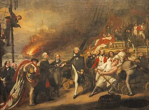 The Battle of Camperdown (1799)