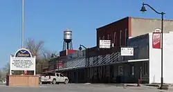 Downtown Johnson: 2nd and Main, November 2010