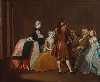 The Harlowe Family, from Samuel Richardson's "Clarissa", 1745/1747