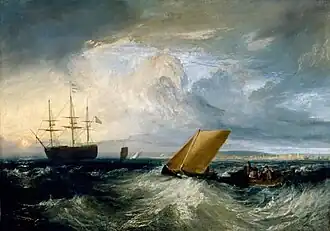 Joseph Mallord William Turner, Sheerness as Seen From the Nore (1808), 104.5 × 149.6&nbsp;cm