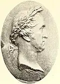 Wax relief head of George Washington (c.1784), Winterthur Museum, Wilmington, DE