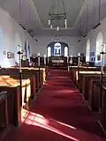 Interior of St. Patrick's Church