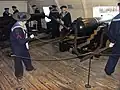 Jylland's battery deck