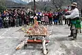 Peach flower festival in Gongshan