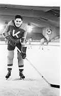 Kirkcaldy Ice Rink circa 1938 showing the Original Analogue Hockey Clock in the background