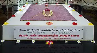 Grave of Kalam.