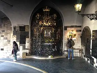 Shrine and altar of Mother Mary