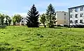 Apartment buildings in Kamionek as seen from SE