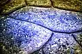 Kangaroos etched on rocks. Mootwingee