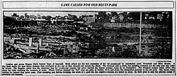 1925 ballpark being demolished