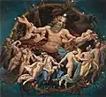 Uranus and the Dance of the Stars, 1834