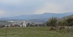 View towards the village.