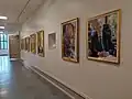 Corridor with former principals