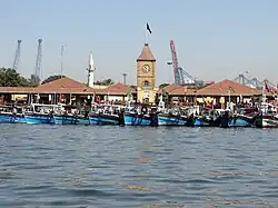 Sydenham Passenger Pavilion at the Keamari Boat Basin was inaugurated in 1914