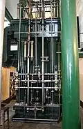 Valve gear of the Maudslay engine