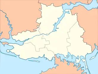 Radensk is located in Kherson Oblast