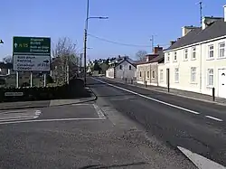 The N15 passes through Killygordon