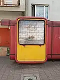 Kiosk from the side