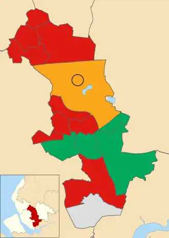 2023 results map