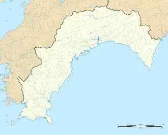 Gomen Station is located in Kochi Prefecture