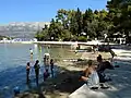 Luka Korčulanska Beach near the town