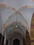 The vault of the side vessel
