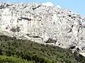 Cliff close-up
