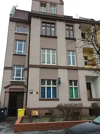 Main frontage