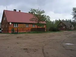 Entering Krasny Las