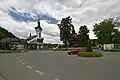 The center of the village