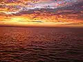 Sunset at Kuakata Beach