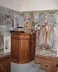 Pulpit and Apostles
