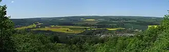 A general view of L'Étang-Vergy