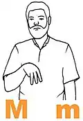 M