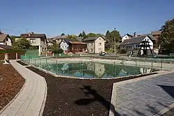 Centre of Lažany