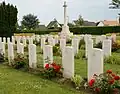 Graves and cross