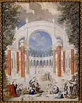 La colonnade, Jean II Cotelle