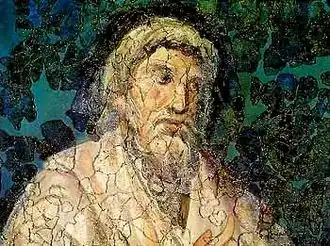 Fourth-century mural possibly depicting Lactantius