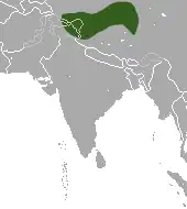 Map of range