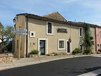 The town hall